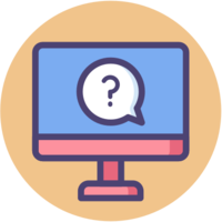 Computer screen icon